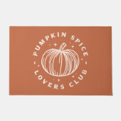 Paillasson Club citrouille des amateurs d'épices (Devant)