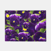 Paillasson Clusters de Pansy Profond Violet : Beauté majestue (Devant)