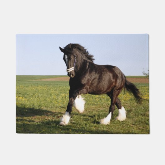 Paillasson Clydesdale Horse (Devant)