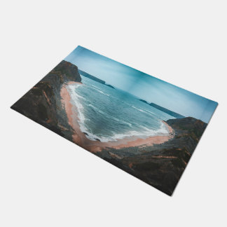 Paillasson Coastal Cove Beach Landscape Rug