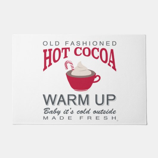 Paillasson coca chaud de la ferme de vacances (Devant)