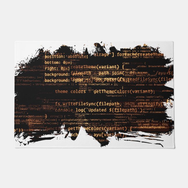 Paillasson Code ordinateur (Devant)