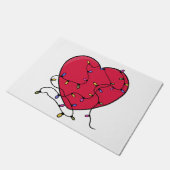 Paillasson Coeur éclairé (Incliné)