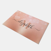 Paillasson Coeurs d'or rose (Incliné)