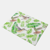 Paillasson Colibris et feuilles tropicaux (Incliné)