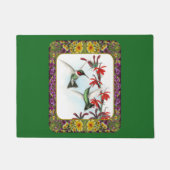 Paillasson Colibris et Fleurs #5 (Devant)