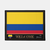 Paillasson Colombie et Colombie - Drapeau de la Colombie / Sp (Devant)