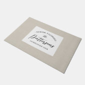 Paillasson Colorado Famille Monogramme État (Incliné)