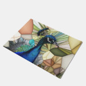 Paillasson Coloré Peacock Mosaic Porte Mat (Incliné)