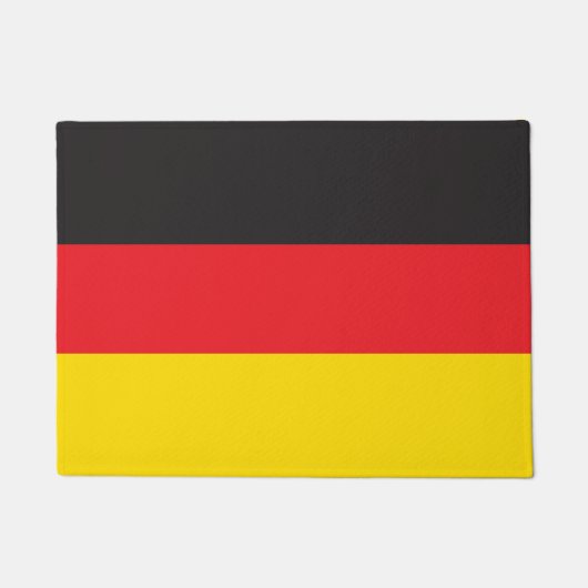 Paillasson Combinaison de 3 couleurs, Drapeau (Devant)