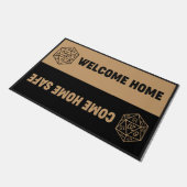 Paillasson Come Home Safe And Welcome Home Doormat (Incliné)