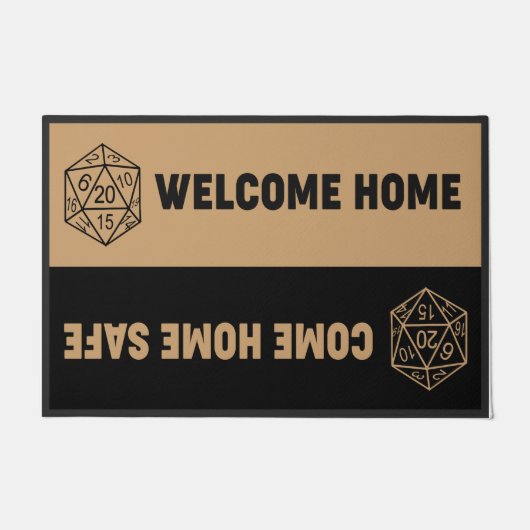 Paillasson Come Home Safe And Welcome Home Doormat (Devant)
