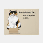 Paillasson Comment attraper un chat (Devant)