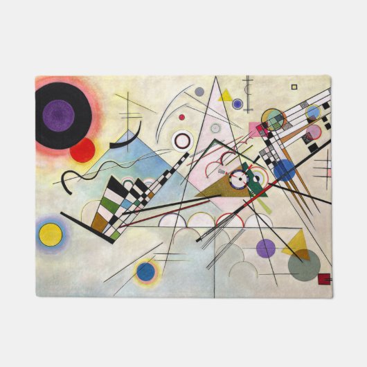 Paillasson Composition 8 Wassily Kandinsky (Devant)
