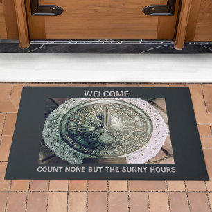 Paillasson Compte Aucun Mais Heures Sunny Accueil Sundial