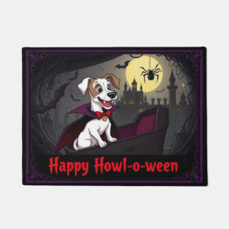 Paillasson Comptez Whippet Joyeux Howl-o-ween