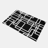 Paillasson Conception artistique de verrouillage de carrés (Incliné)