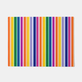 Paillasson Conception de bandes verticales colorées (Devant)