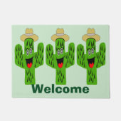 Paillasson Conception de Cactus (Devant)