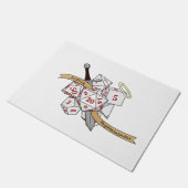 Paillasson Conception de dés Paladin (Incliné)