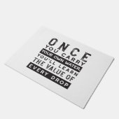 Paillasson Conception de devis de sagesse - Valeur de chaque  (Incliné)