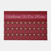 Paillasson Conception de l'accueil à motif (Devant)