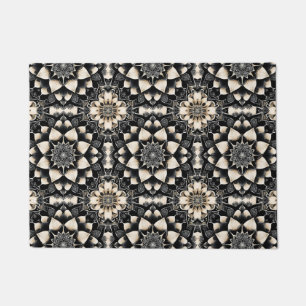 Paillasson Conception de mandala floral orné