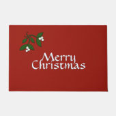 Paillasson Conception de Noël Mistletoe (Devant)