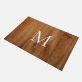 Paillasson Conception de nom de monogramme élégant - Écriture (Incliné)