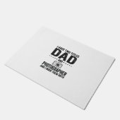 Paillasson Conception de T-shirt avec gravure vintage pour ph (Incliné)