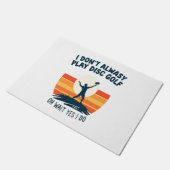 Paillasson Conception de T-shirt Disk Golf Lover (Incliné)