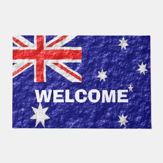 Paillasson Conception du drapeau australien (Devant)