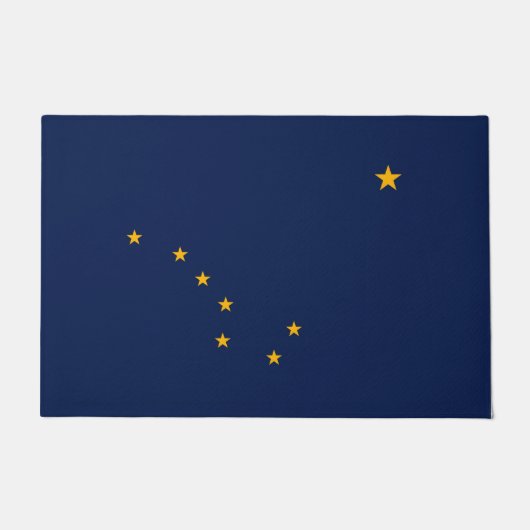 Paillasson Conception du drapeau de l'État de l'Alaska (Devant)