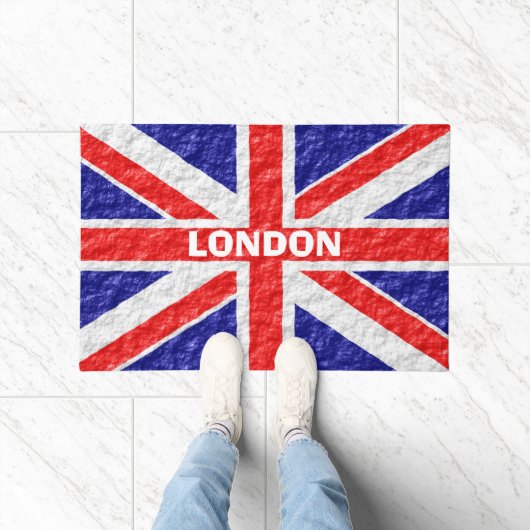 Paillasson Conception du drapeau Union Jack (Intérieur)