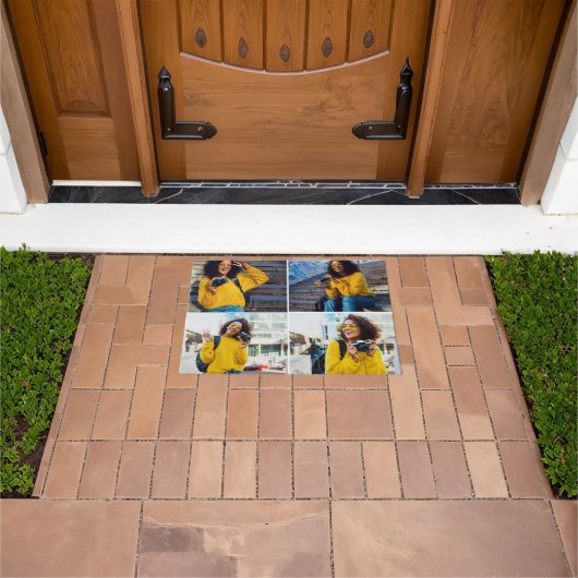 Paillasson Concevez votre propre collection de 4 photos (De plein air)