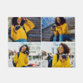 Paillasson Concevez votre propre collection de 4 photos (Devant)