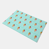 Paillasson cône gaufre crème glacée (Incliné)