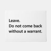 Paillasson Congé (Devant)