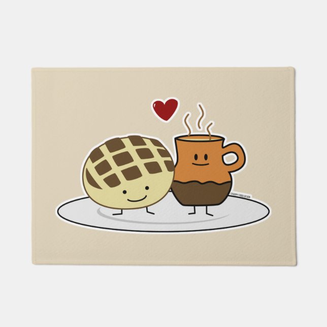 Paillasson Conque douce de Mexicain de dulce de casserole de (Devant)