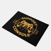 Paillasson Console de jeu drôle de manifestation de jeu (Incliné)