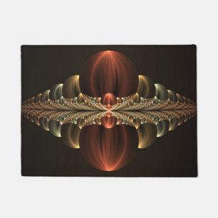 Paillasson Construction d'Imaginaires Art Fractal Abstrait br