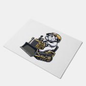 Paillasson Construction Pup Bulldog Builder (Incliné)