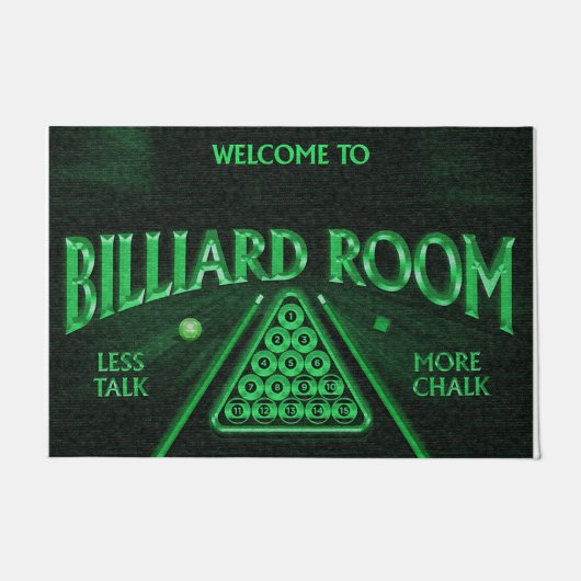 Paillasson Cool Billiards Room Rug (Devant)