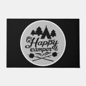 Paillasson cool heureux camper mot art (Devant)