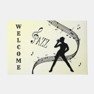 Paillasson Cool Jazz Dance Bienvenue