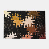 Paillasson COOL Rustic Motif Abstrait (Devant)