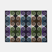 Paillasson COOL spirale colorée Motif Abstrait (Devant)