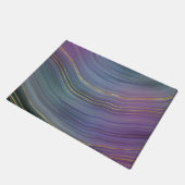Paillasson Cool Strata | Belle Agate bleu violet et or (Incliné)