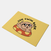 Paillasson Cool Summer Chien Flottant - Jolie Puppy Pool Part (Incliné)