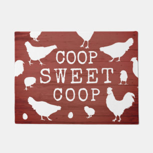 Paillasson Coop Sweet Coop Homestead Poulets Hen House